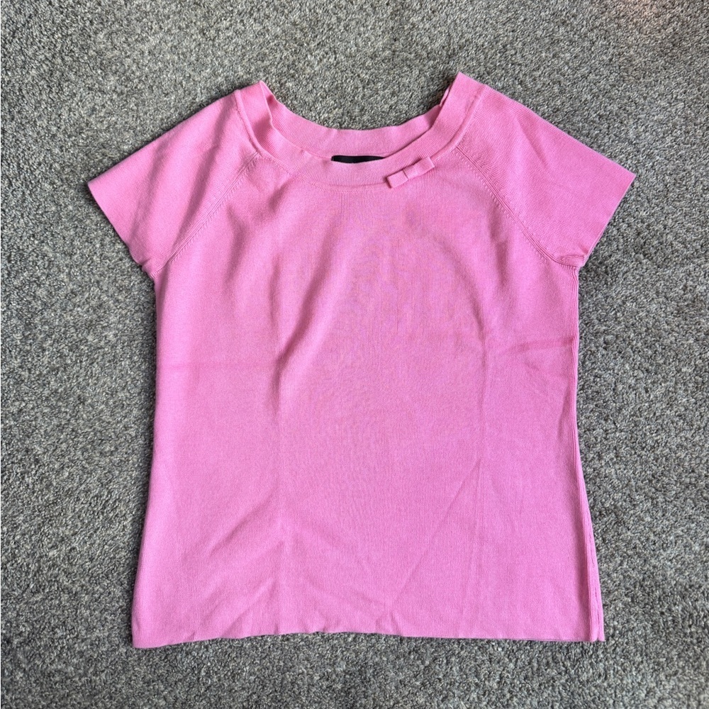 Sag Harbor Pink Short Sleeve Top
